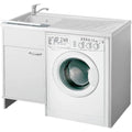 Design versatile mobiletti con lavabo bianco