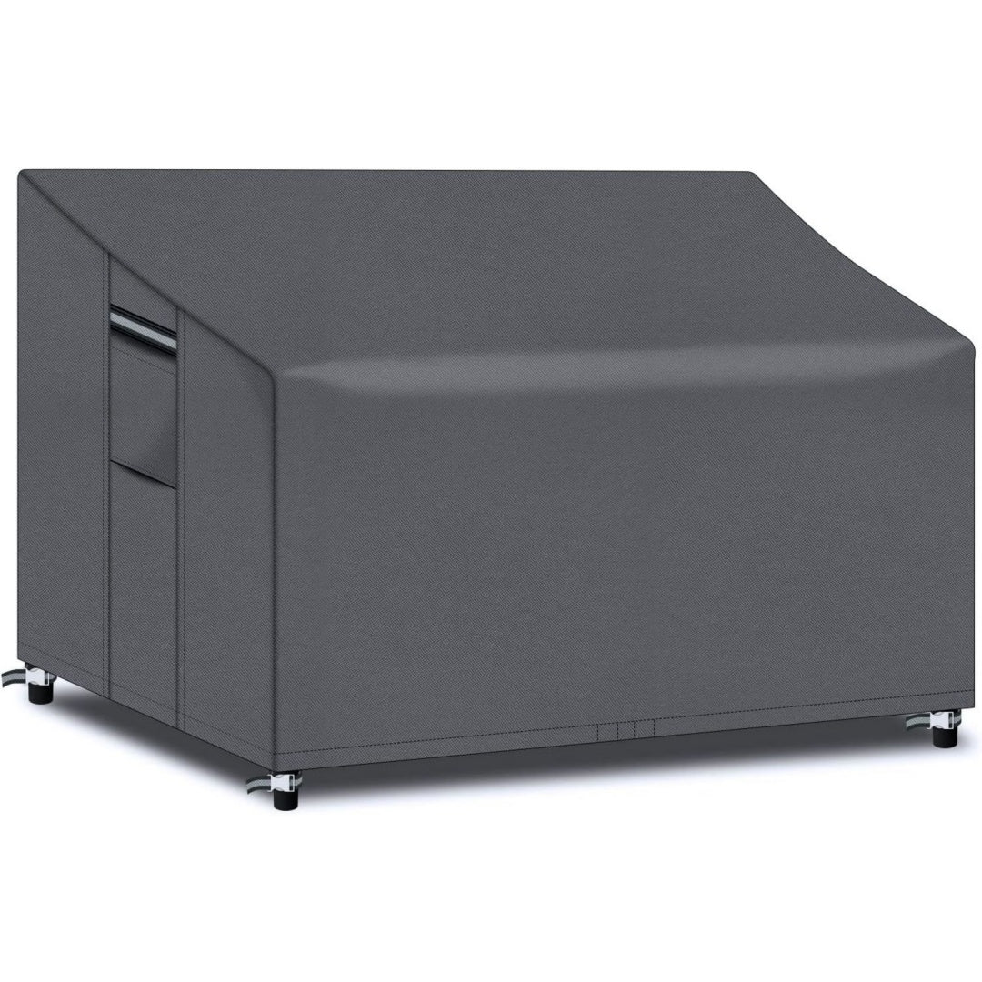 Soluzione funzionale coperture per panche grigio