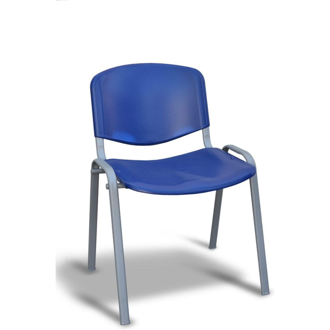 Stile raffinato sedie per sala d attesa impilabile blu