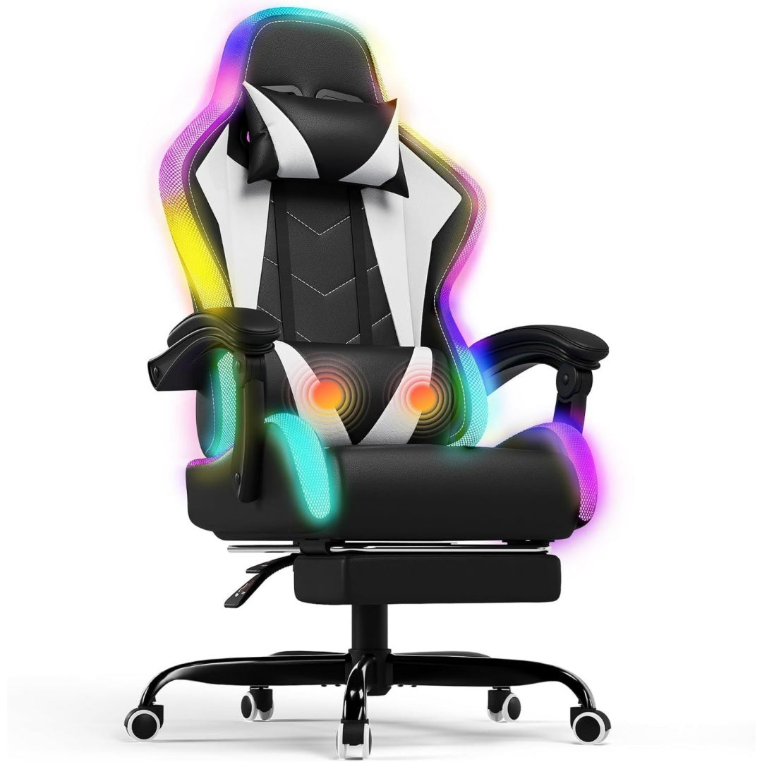 Stile raffinato sedie gaming bianco