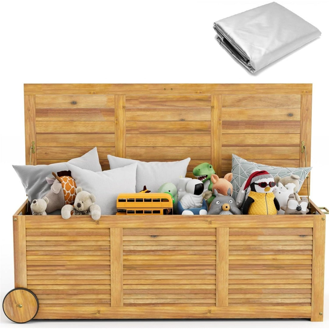Design versatile portacoperte in legno impermeabile