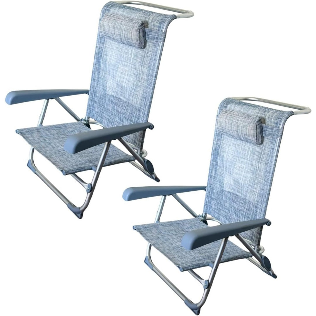 Design versatile poltrone relax et chaise longue pieghevole
