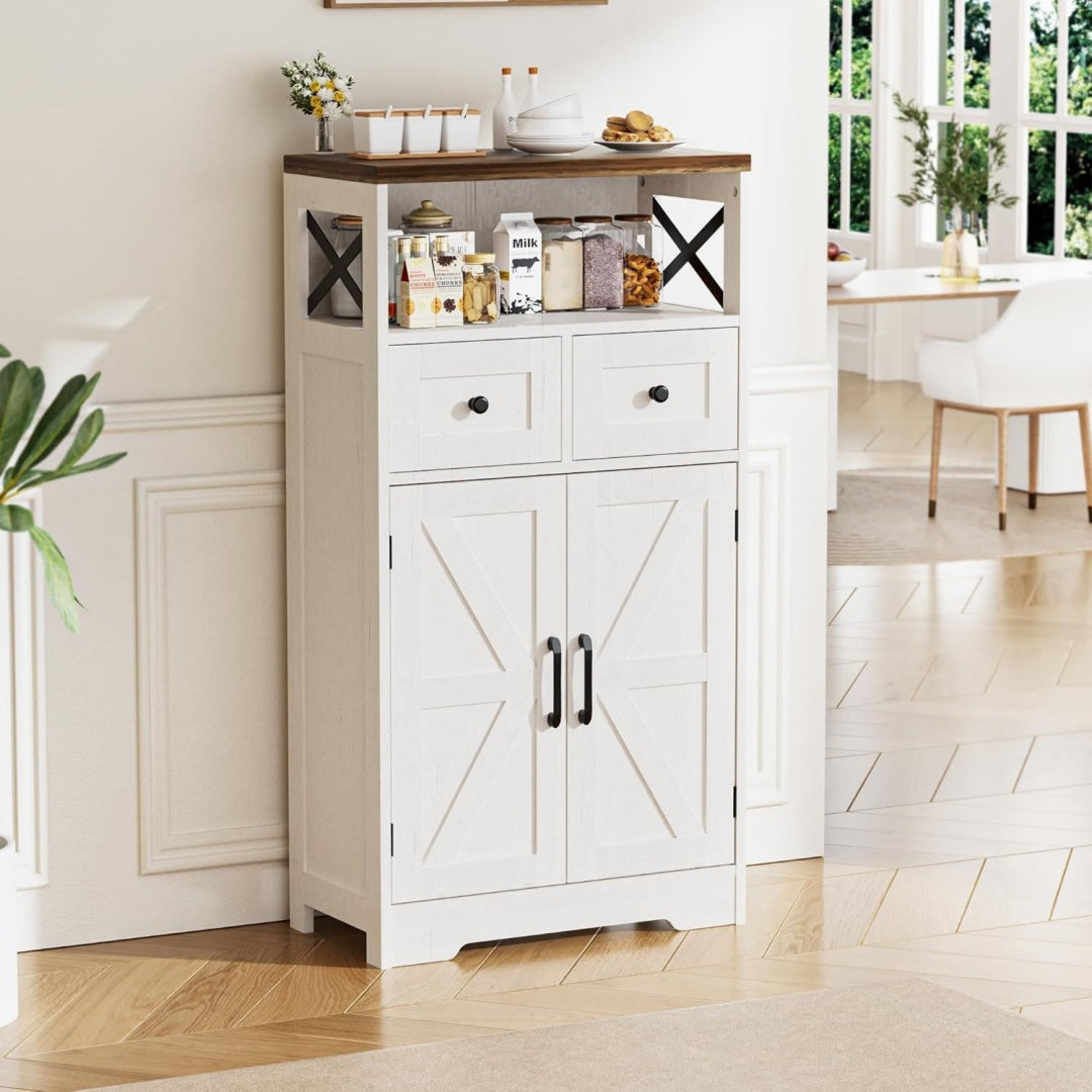 Forma equilibrata credenze e buffet bianco