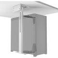 Arredo contemporaneo mobili per computer regolabile bianco