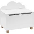 Arredo contemporaneo cassapanche in legno con contenitore bianco