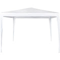 Soluzione funzionale gazebo bianco